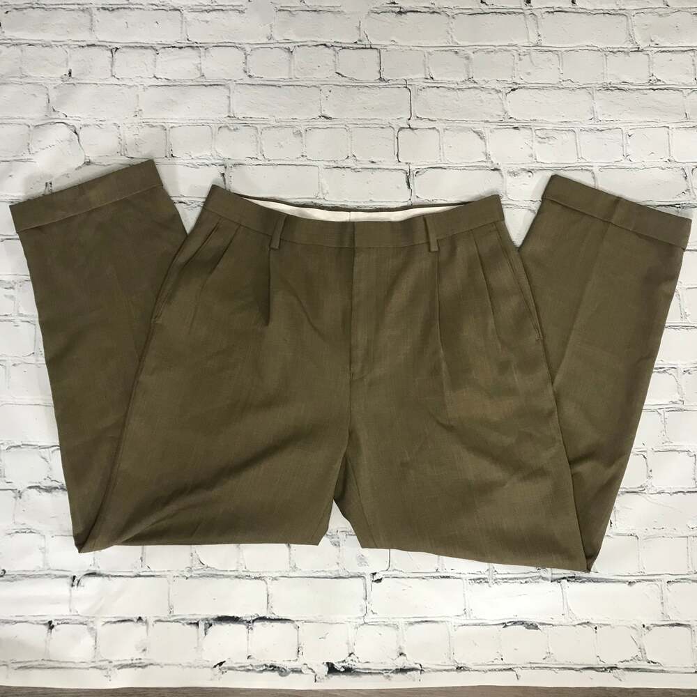 Men Brown Louis Raphael Trouser - Picture 1 of 8